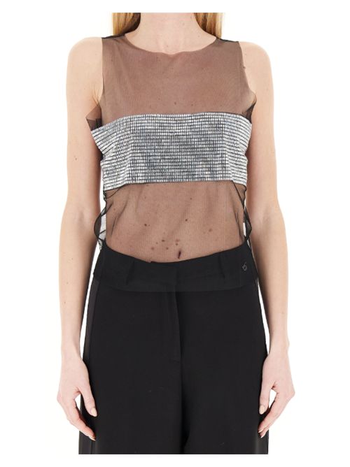 Top in tulle Patrizia Pepe PATRIZIA PEPE | 2M4503-J338J4R0